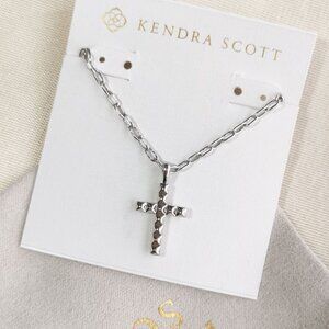 Kendra Scott Jada Cross Short Pendant Necklace NEW